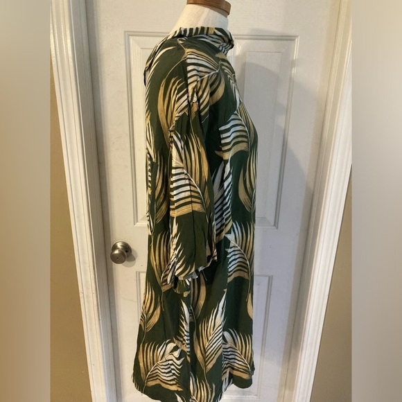 Vintage men’s Hawaiian shirt shirt sleeve XXL green - Picture 6 of 7